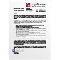Icon Quality Health Safety and the Environment Policy ISO 2015